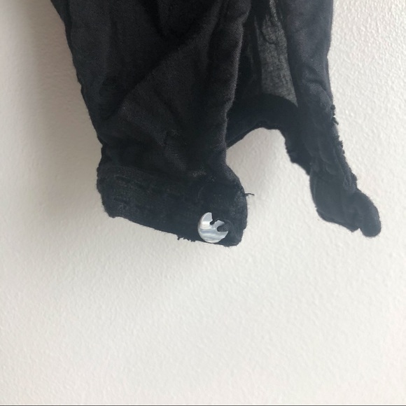 Urban Outfitter UO Ecote black button up blouse - Picture 6 of 6